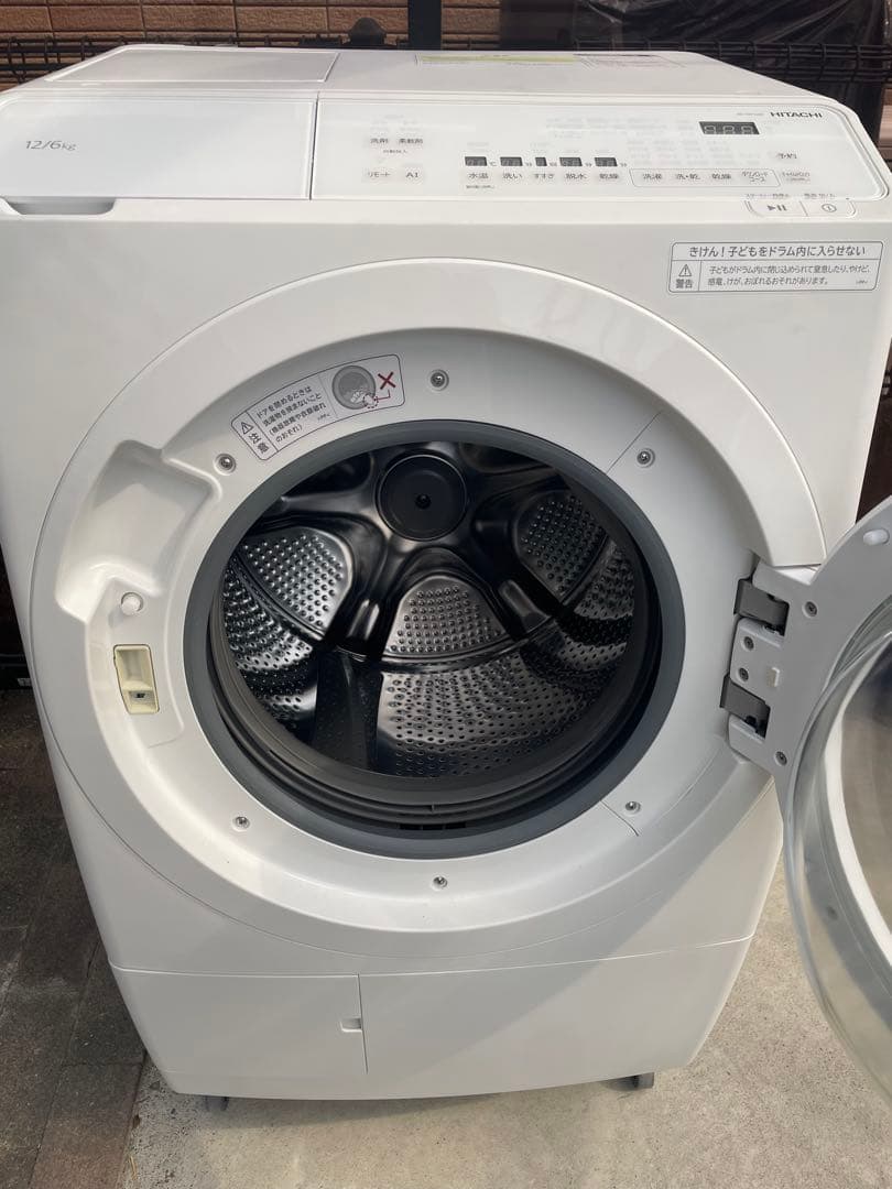 【高年式❗️型落ちモデル！】2025年製 日立ドラム式洗濯機 BD-SW120KR