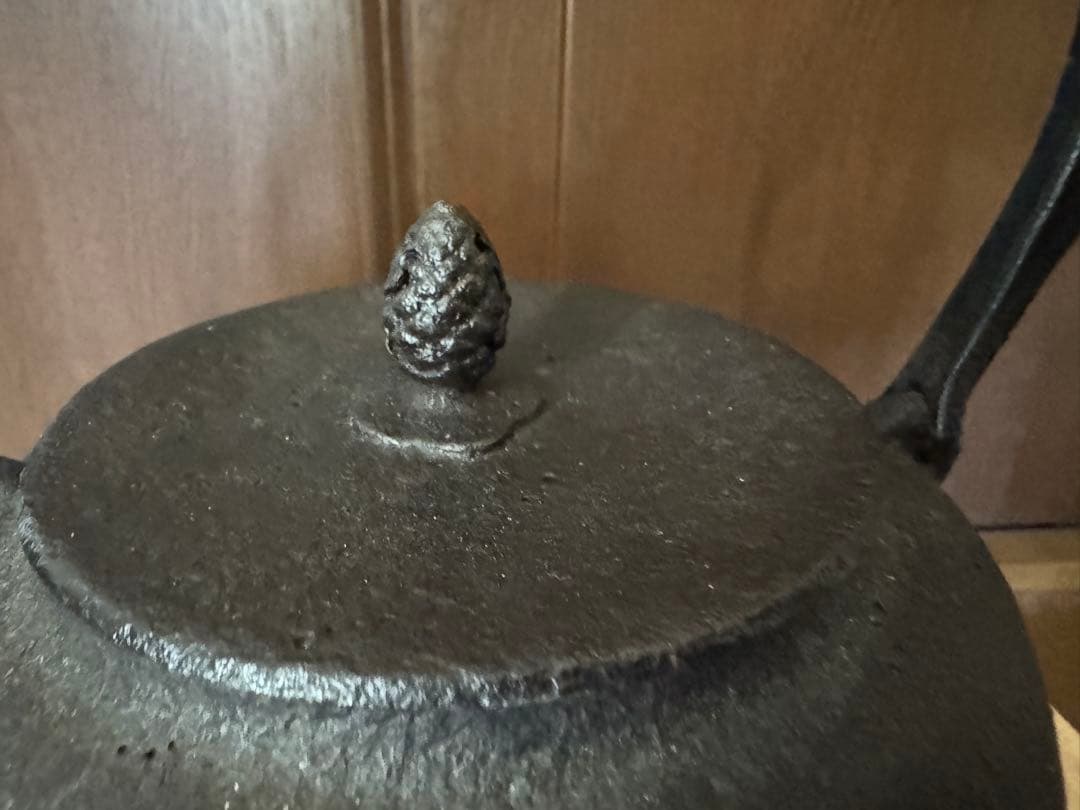 南部鉄器　小泉仁左衛門　鉄瓶