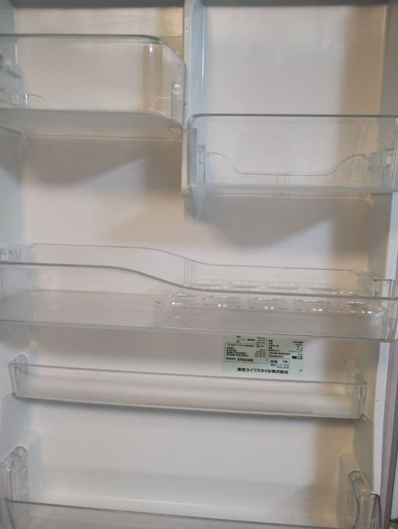 Toshiba シルバー 4ドア冷蔵庫