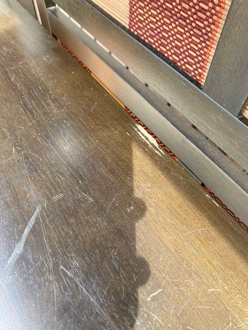 三段　飾り棚　和風　折りたたみ式　シェルフ