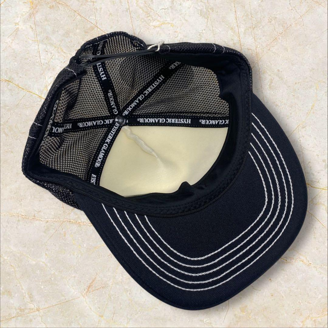 新品 HYSTERIC GLAMOUR キャップ ブラック スピードスター 黒