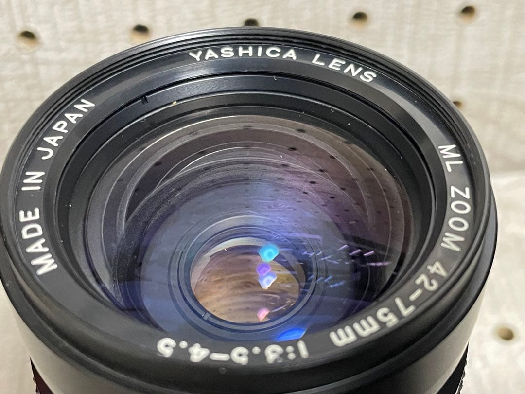 希少 YASHICA ML zoom lens 42-75 mm