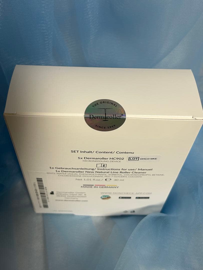 【新品・未開封】ダーマローラーHC902（専用クリーナーセット）正規品