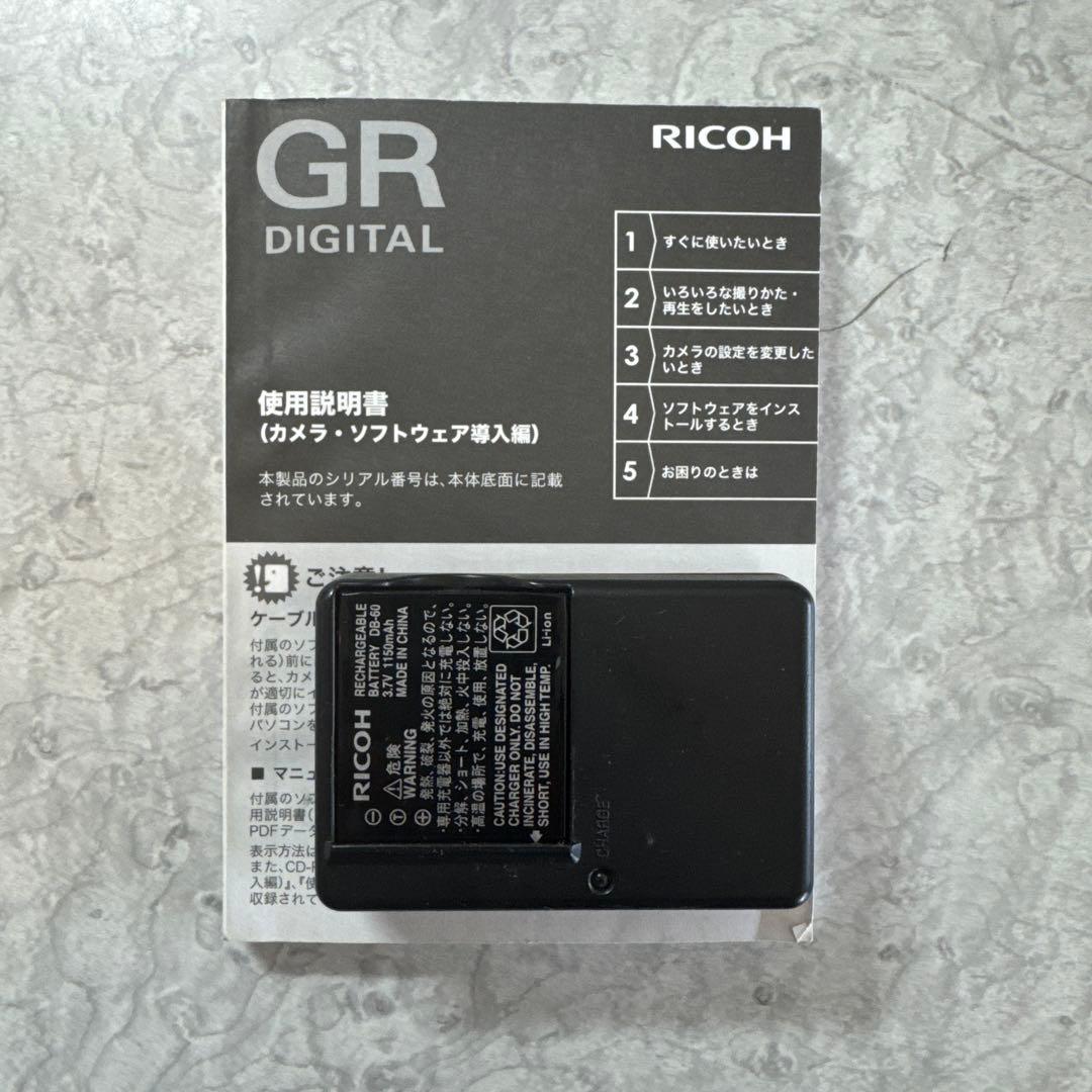 RICOH GR DIGITAL 【初代】ジャンク品