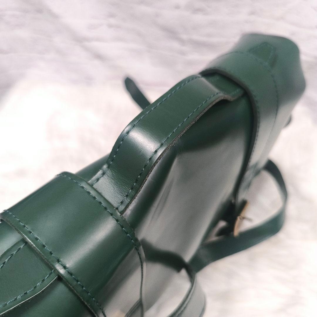 【虚々様】ドクターマーチン　サッチェルバッグ　15インチ　グリーン