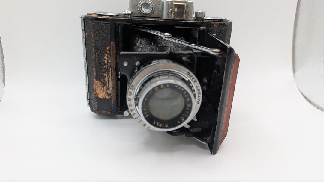 【希少】RIFAX スプリングカメラ ZEISS IKON製レザーケース付き
