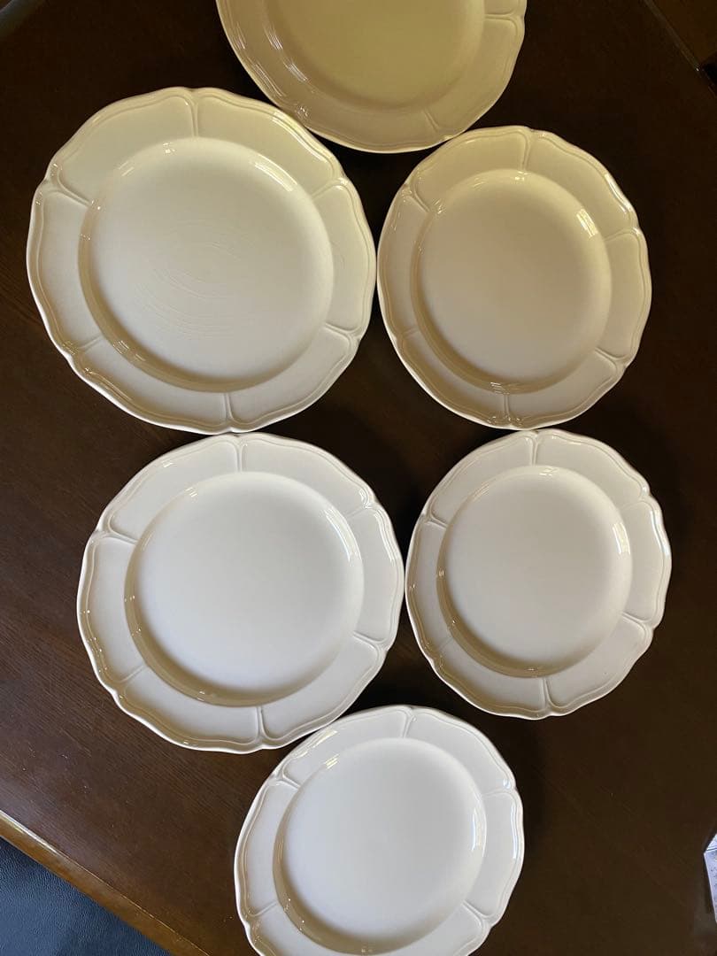 無添加‥　 QUEEN'S PLAIN 花リムプレート