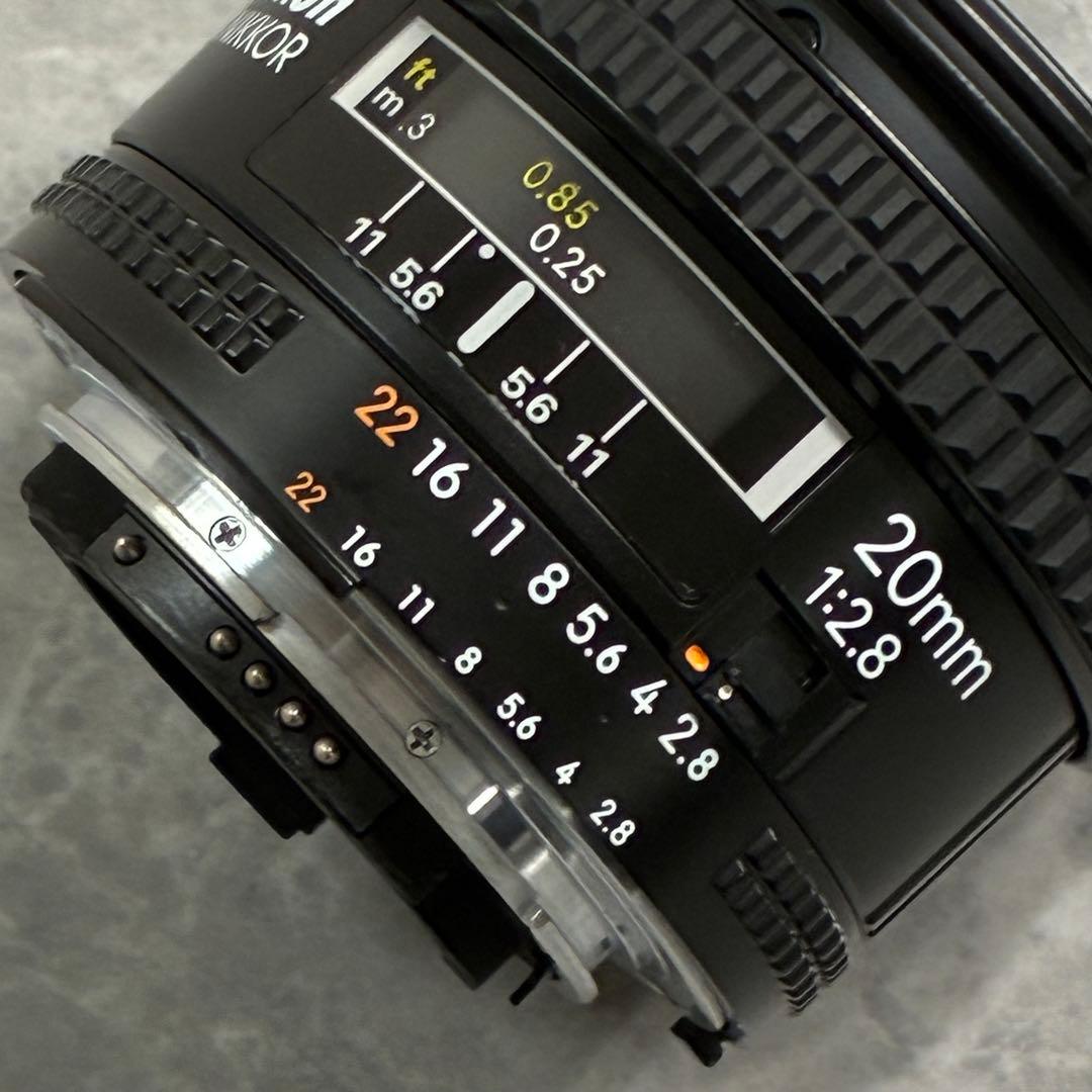⭐️美品⭐️ニコン Nikon AF NIKKOR 20mm f2.8単焦点レンズ