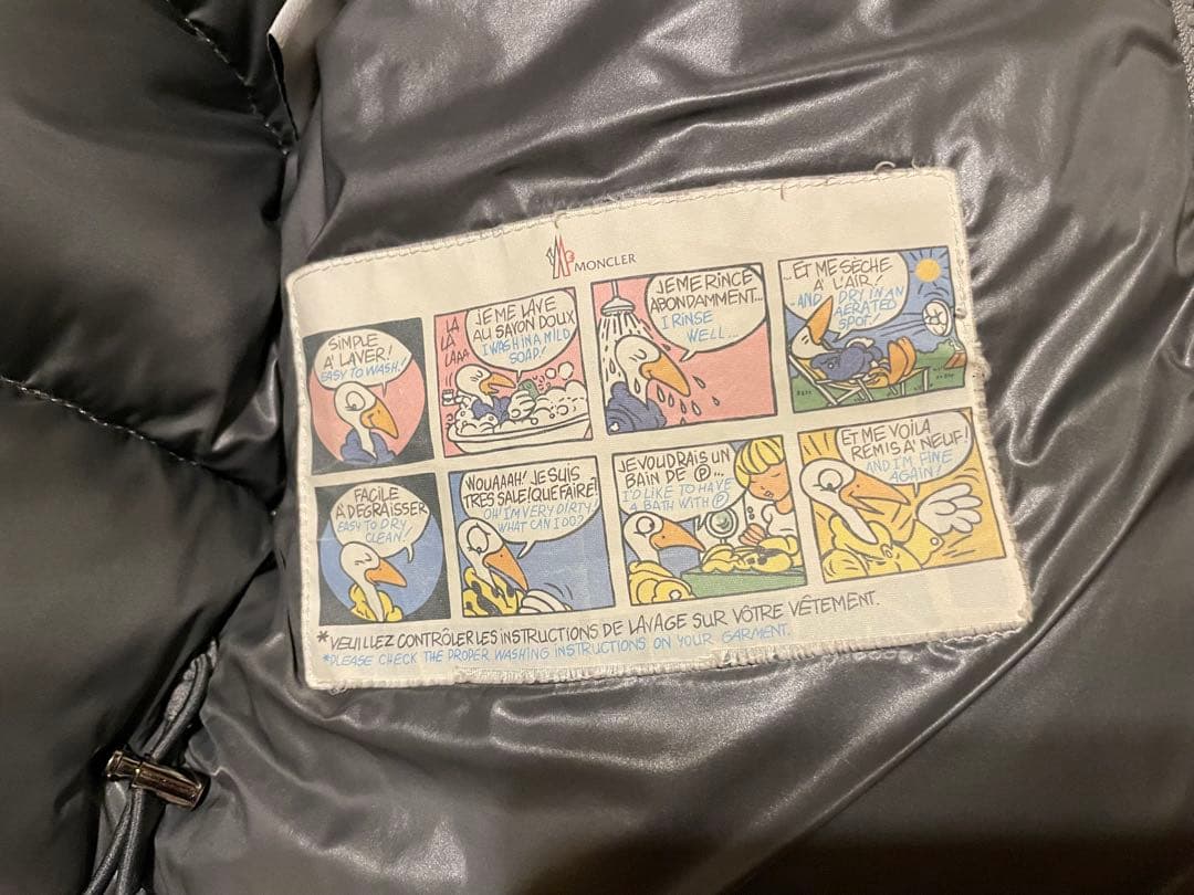 MONCLER MONTGENEVRE モンクレール グレー サイズ0