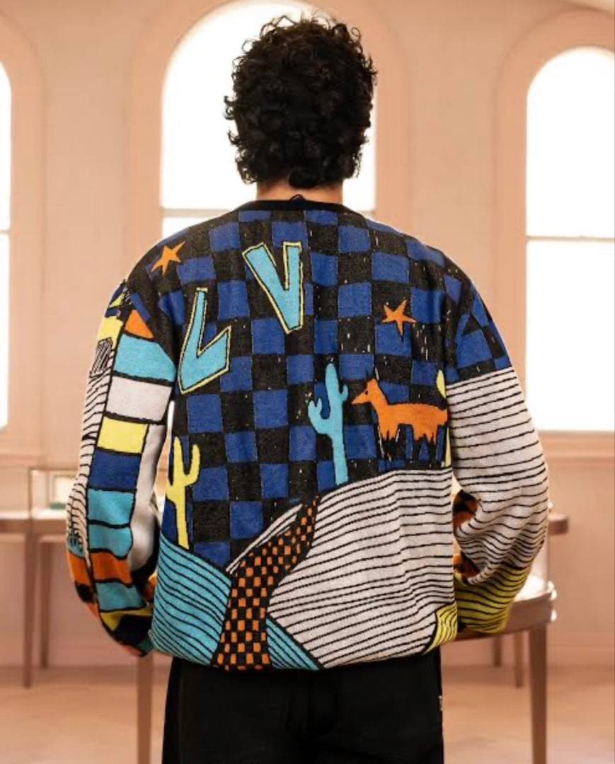 Louis Vuitton ルイヴィトン　ニット　メンズ　サイズS