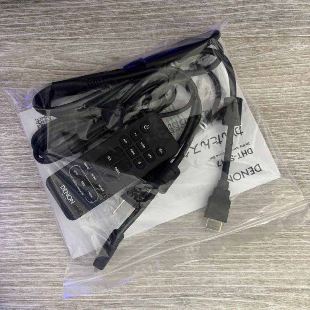 ★24日迄★ 2023年製DENON サウンドバー 品番: DHT-S217