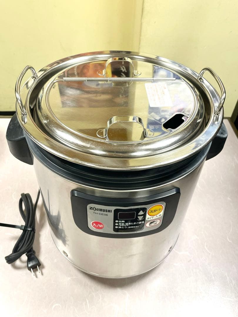 A103 6L温泉卵&スープクックジャーDE06象印業務用　スープジャー