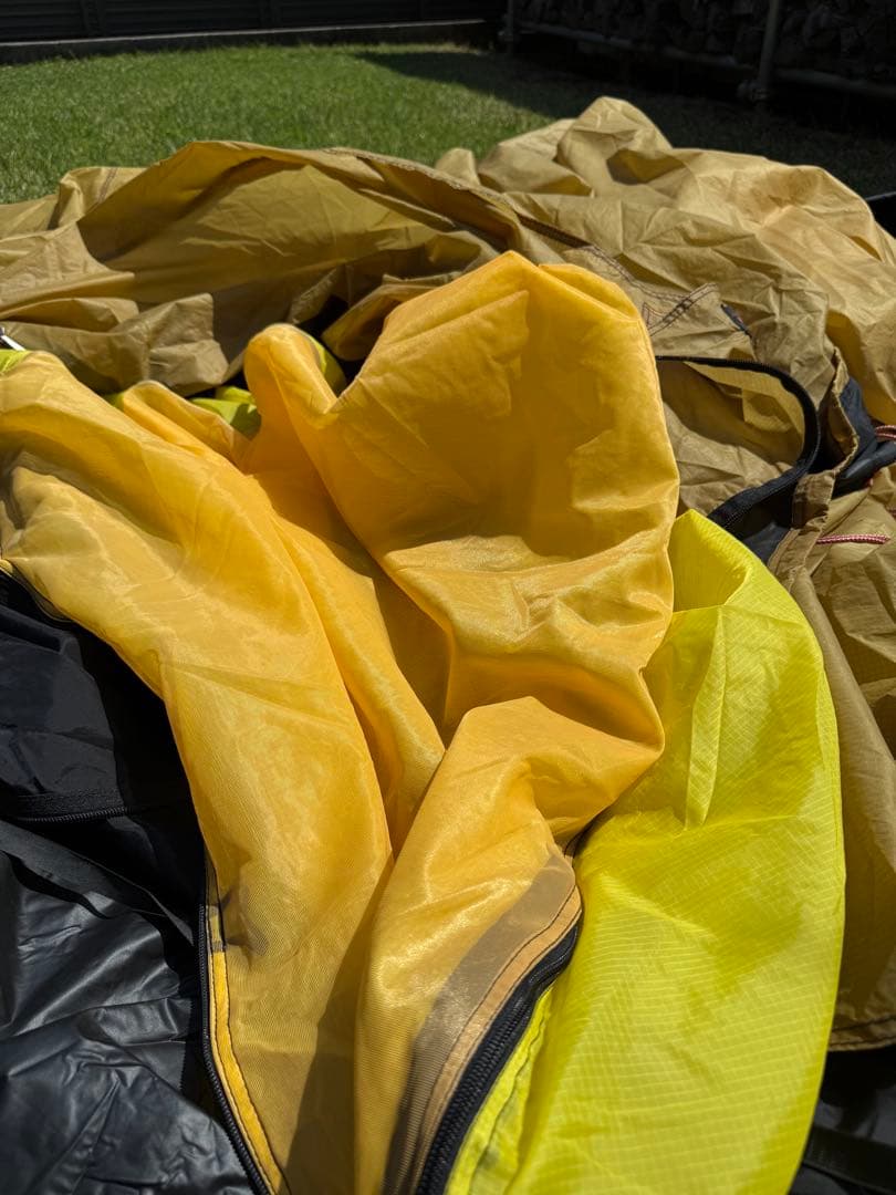 希少ヒルバーグ ケロン4gt 旧サンドカラーhilleberg keron4gt