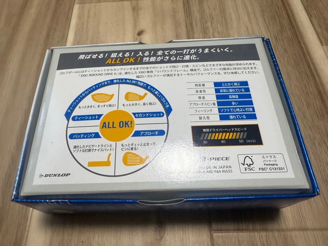 ★☆新品未使用☆★ ゼクシオ　リバウンドドライブ2　3ダース