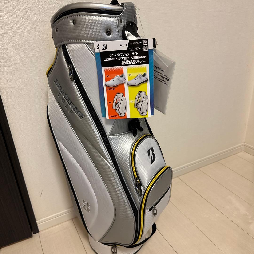 ブリヂストン CBG422 SV シルバー ゴルフバッグ