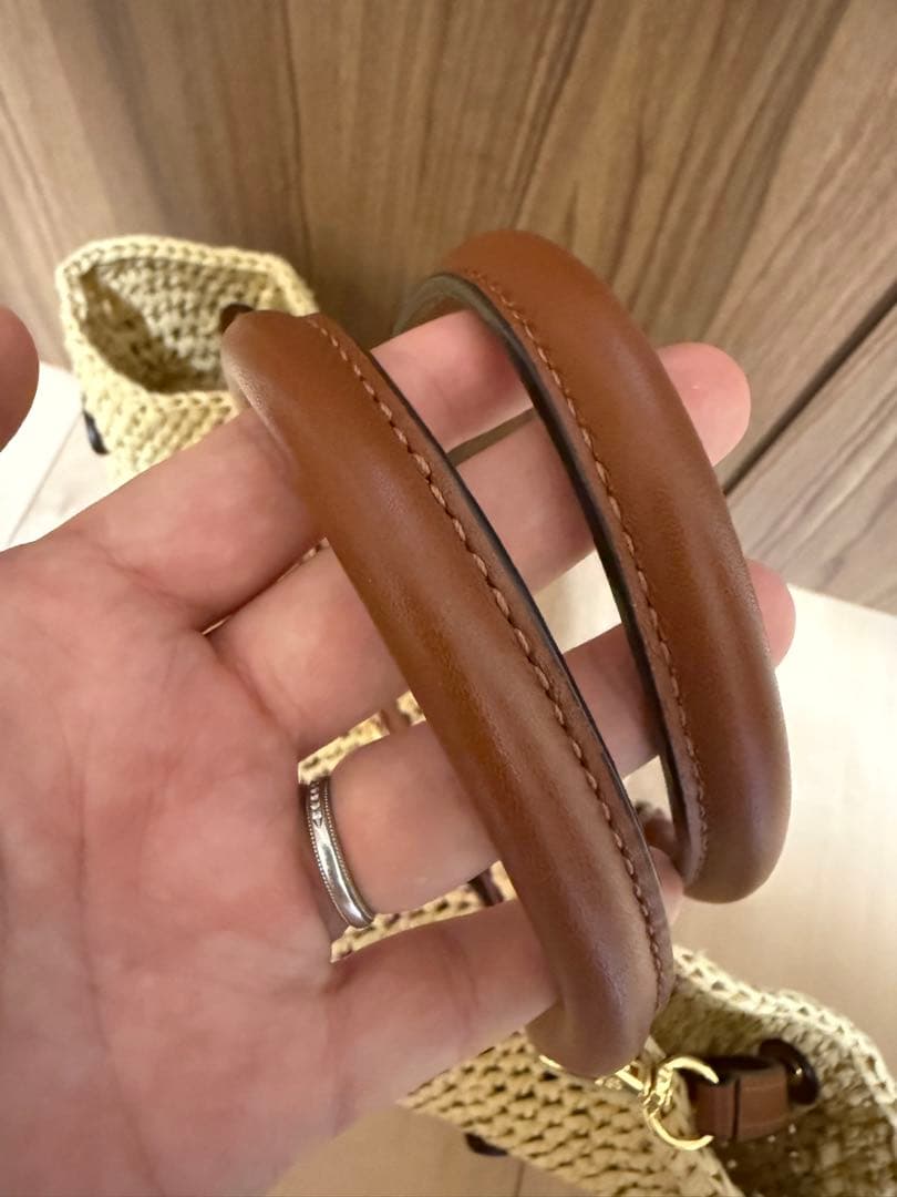 ラルフローレン カゴバック　ショルダーバッグ　2way 美品