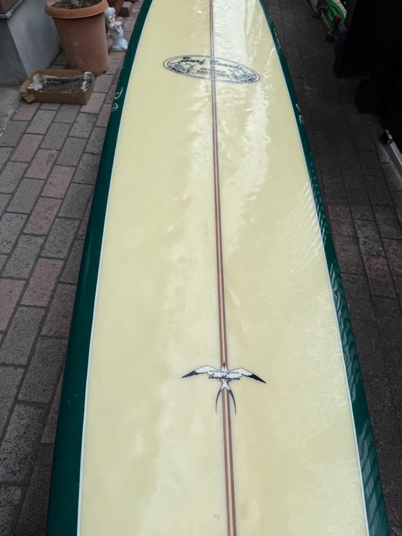 ドナルドタカヤマ　ロングボード　9,2フィート　本人シェイプ