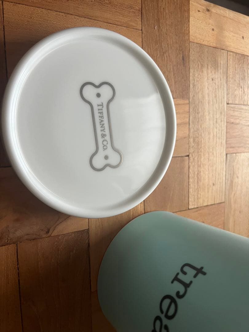 Tiffany & Co. 犬用ボウル おやつ入れ セット