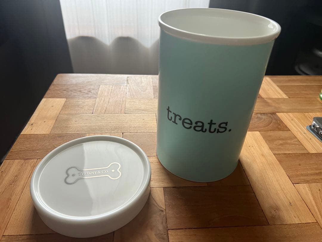 Tiffany & Co. 犬用ボウル おやつ入れ セット