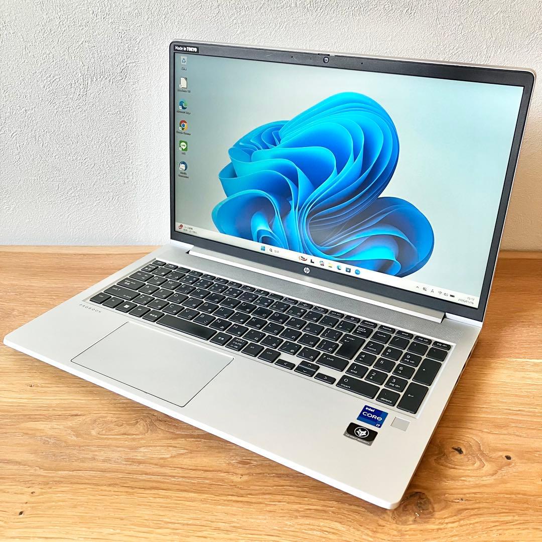 【第12世代i7】HP/16GB/Win11/ノートパソコン/SSD/512GB
