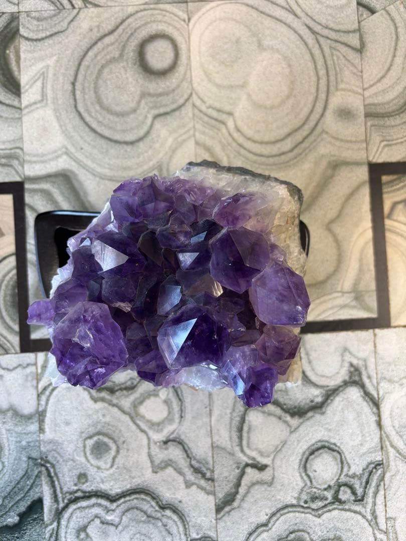 アメジスト　ストーン　鉱石　希少　置物　インテリア 5