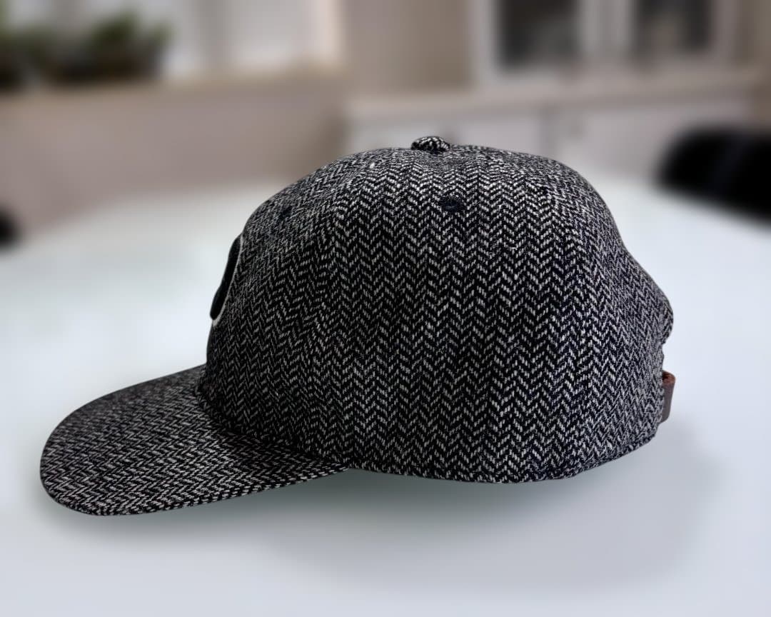 ラルフローレン　ポロ　ウールブレンドヘリンボーンボールキャップ　ワンサイズ未使用