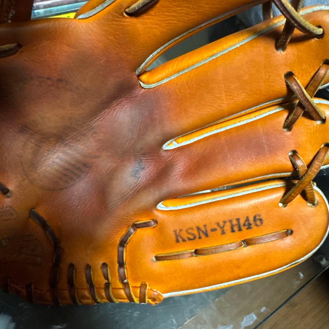 Slugger 軟式グローブ KSN-YH46 オレンジ