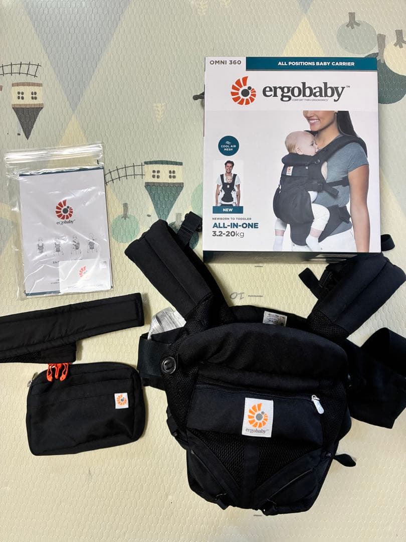 【美品】ergobaby OMNI 360 抱っこ紐