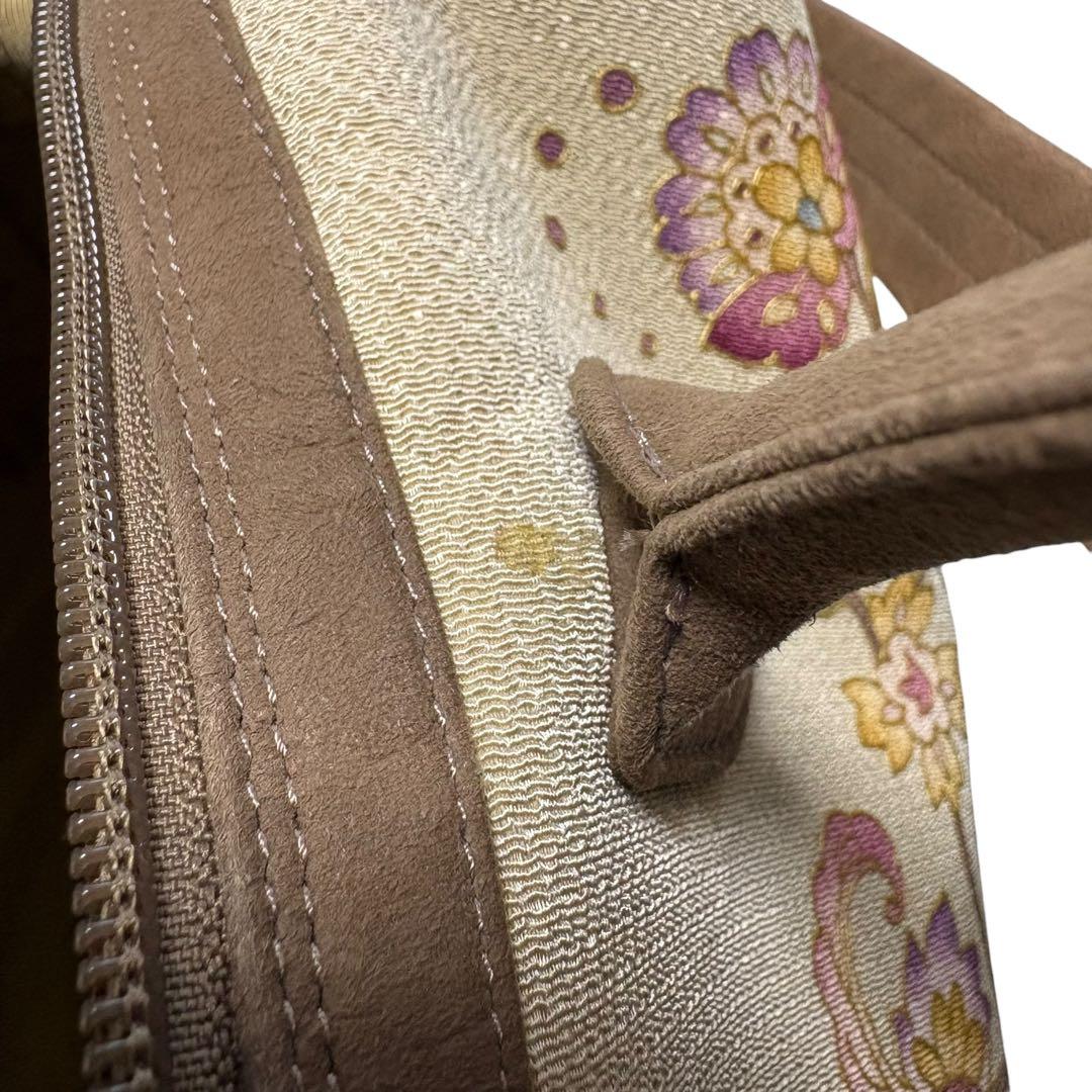 岡重　オカジマ　OKAJIMA 和装　像柄　2way ショルダーバッグ　ポーチ付