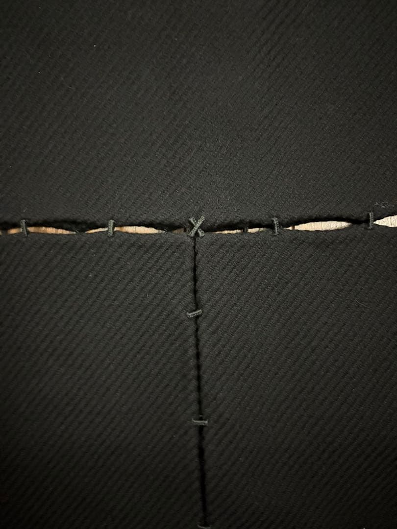 PRADA プラダ ウール100% コート サイズ38 薄手 ブラック レア品