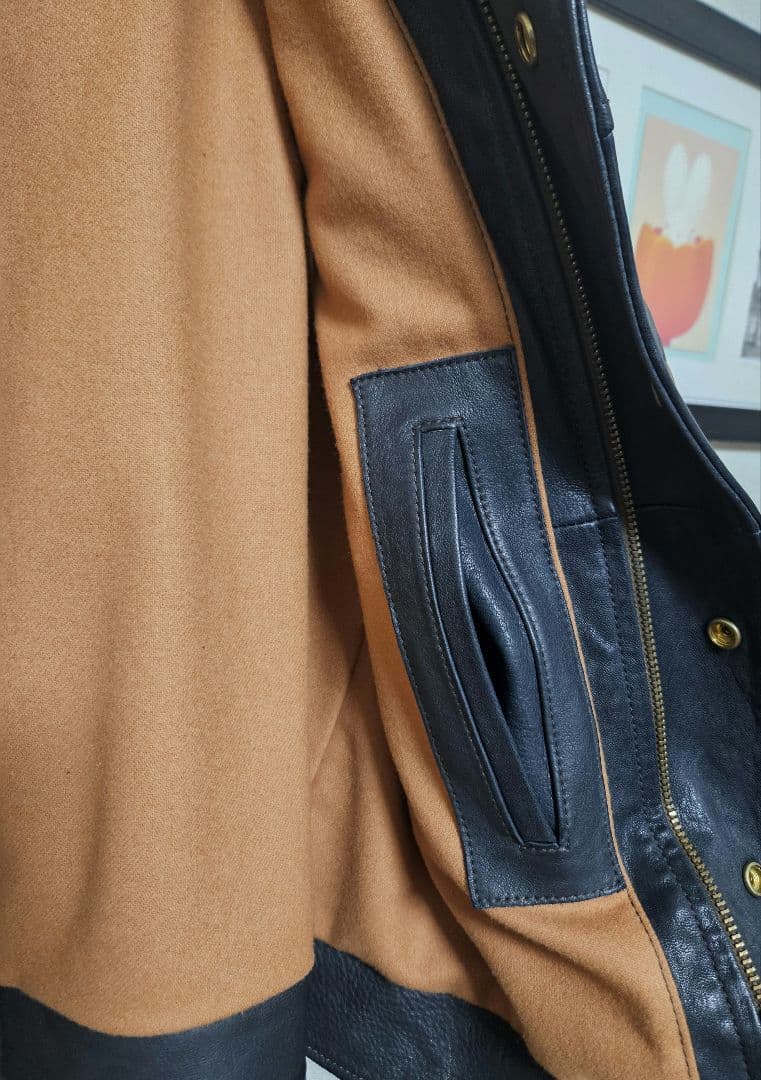 トムさん専用【値下げ】Four Speed 鹿革 レザー ベスト サイズ44