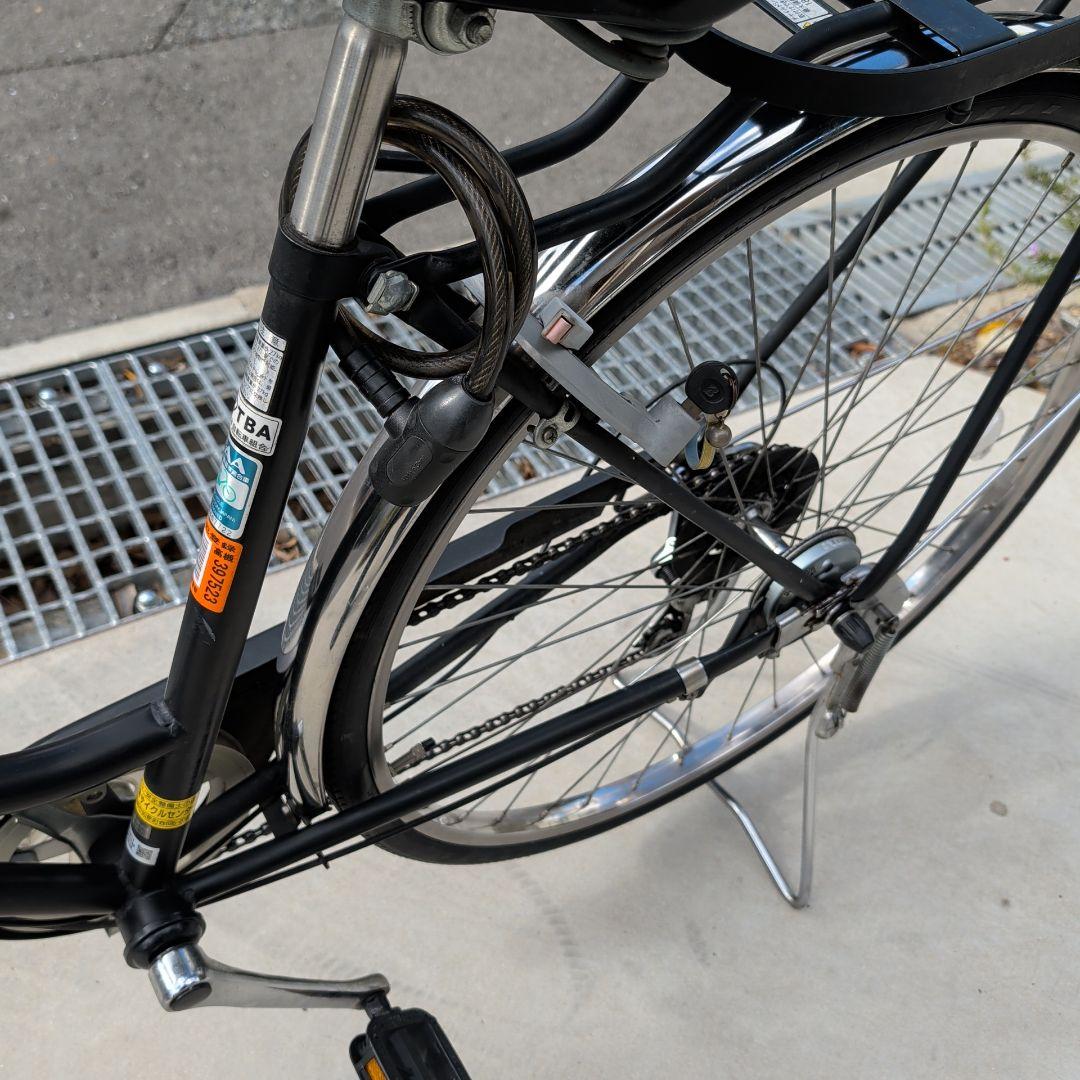 ブリヂストンNOLKOG R6 点灯虫 27型 外装6段変速 T.Xクロツヤケシ