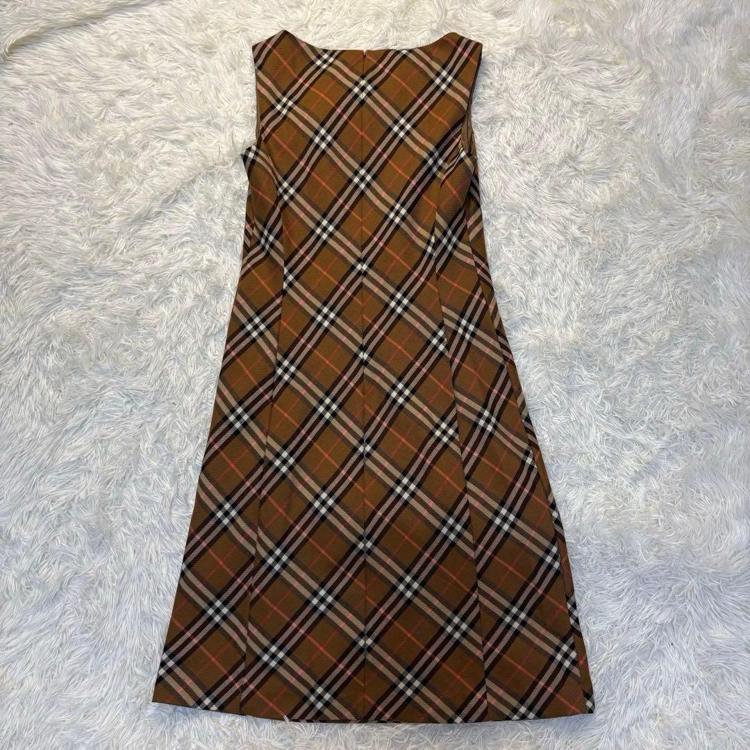 BURBERRY BLUE LABEL ノースリーブワンピース ノバチェック L