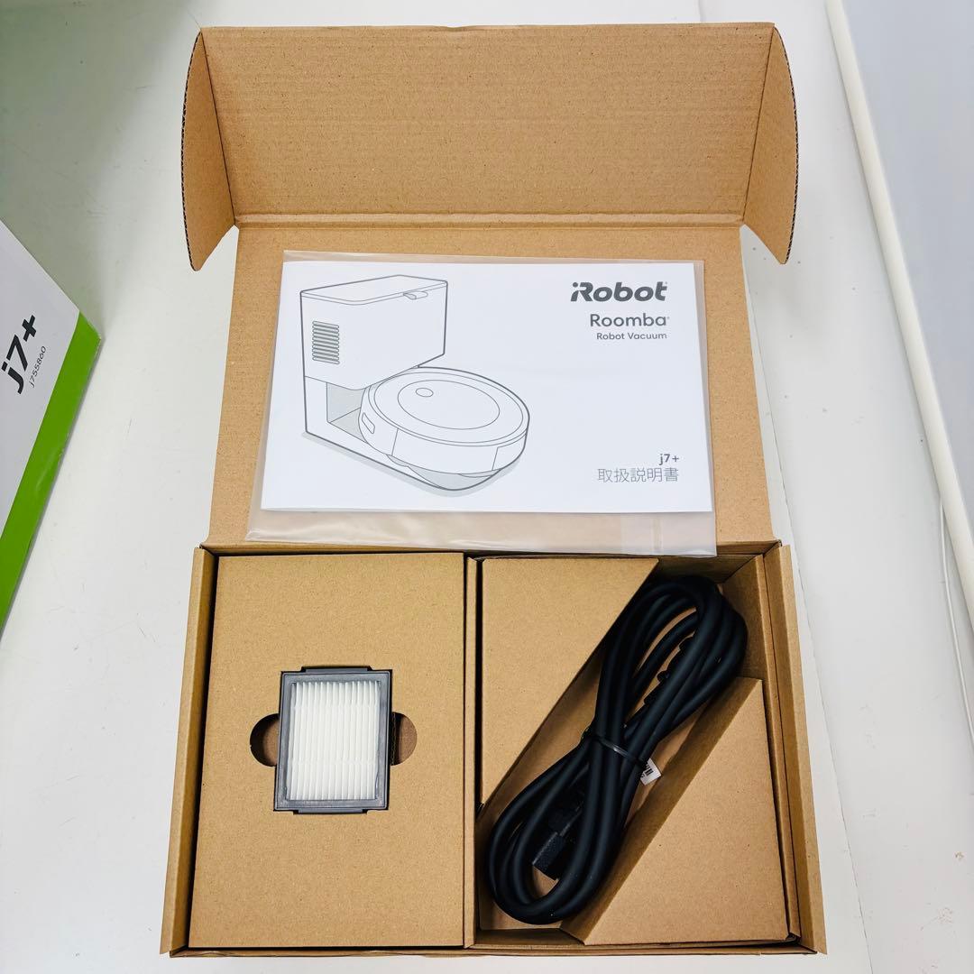 【新品未使用】アイロボット ルンバ j7+ j755860 ロボット掃除機
