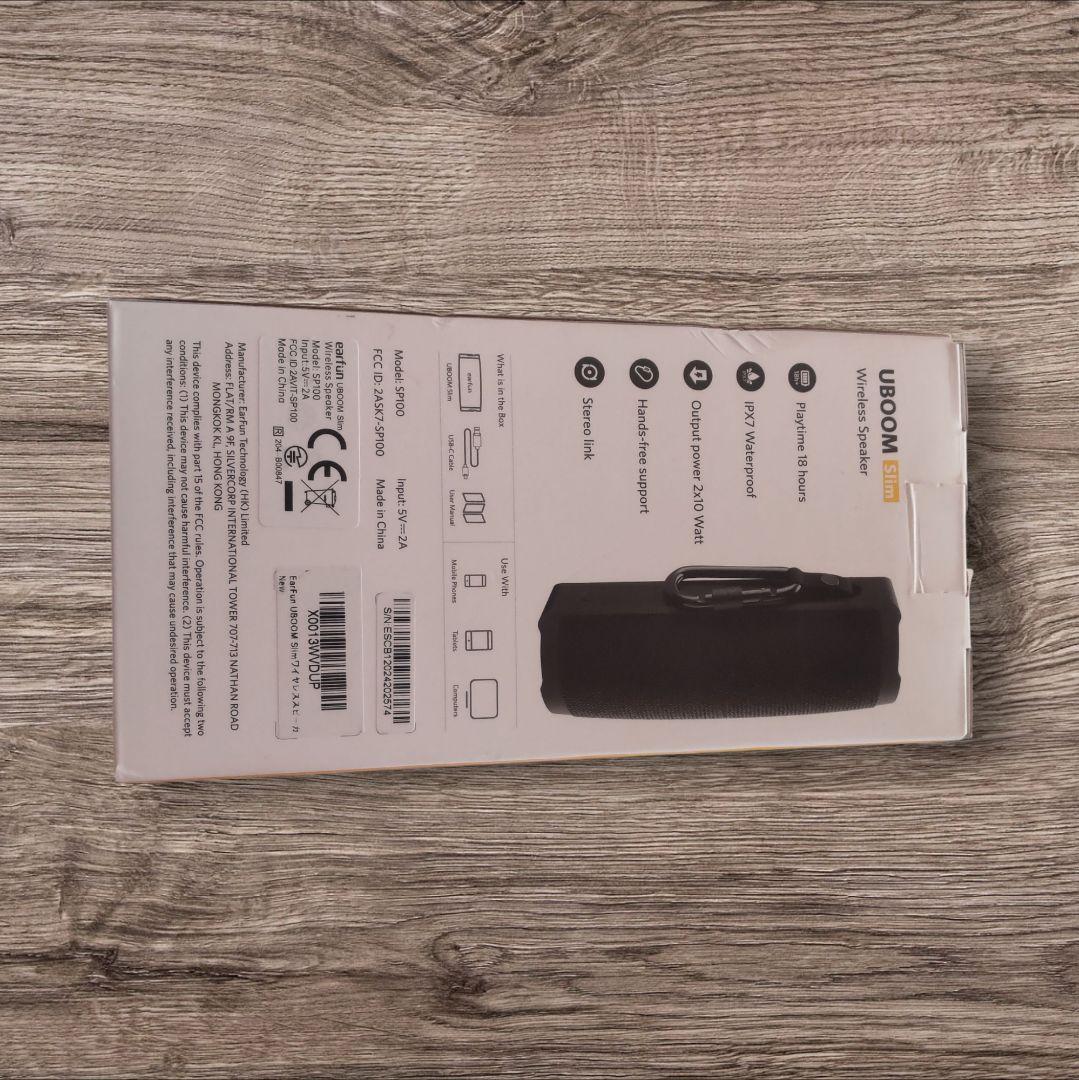 earfun UBOOM Slim ワイヤレススピーカー