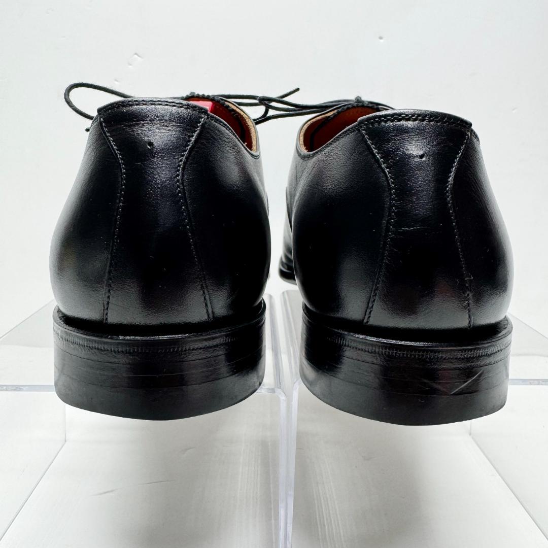 美品 スコッチグレイン 24.5cm 3526 ストレートチップ 黒