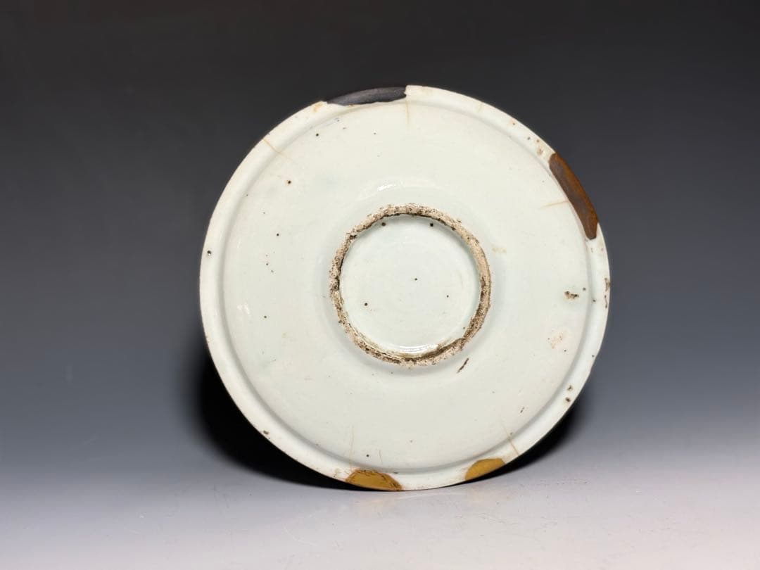 「 PRICE DOWN 」初期伊万里点描菊花文小皿