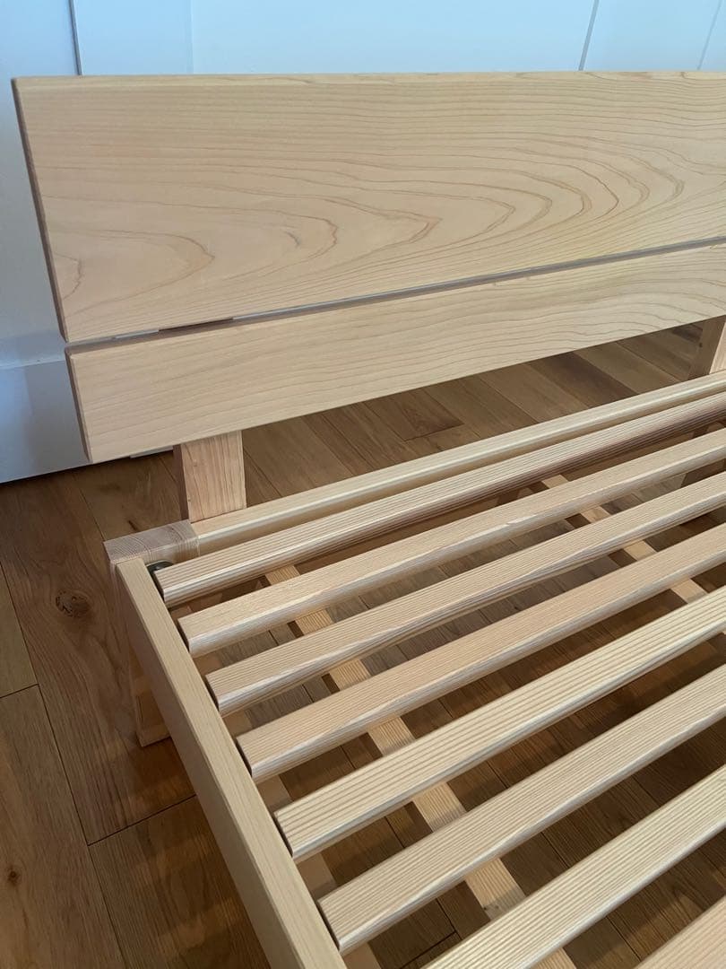 日本製　TOKOTOKO（トコトコ） すのこベッドフレーム/シングル　b