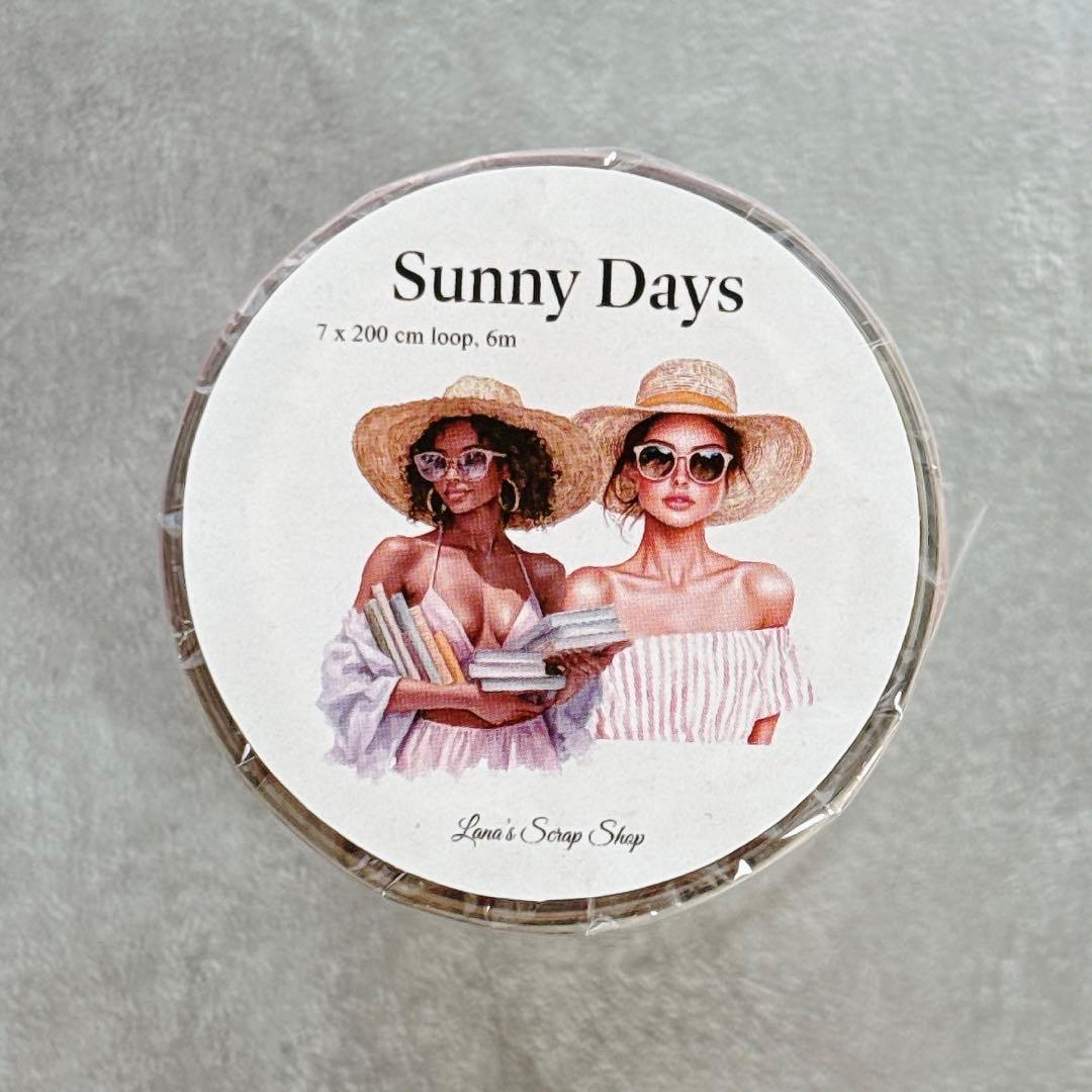 Lana's Scrap Shop 海外マスキングテープ　マステ 【2468】