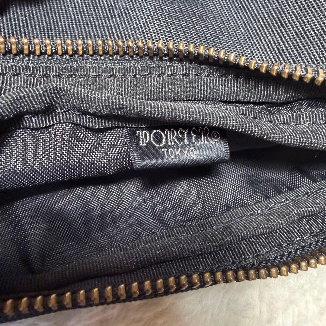 ポーター　フィネス　ショルダーバッグ　ポシェット　ナイロン　黒