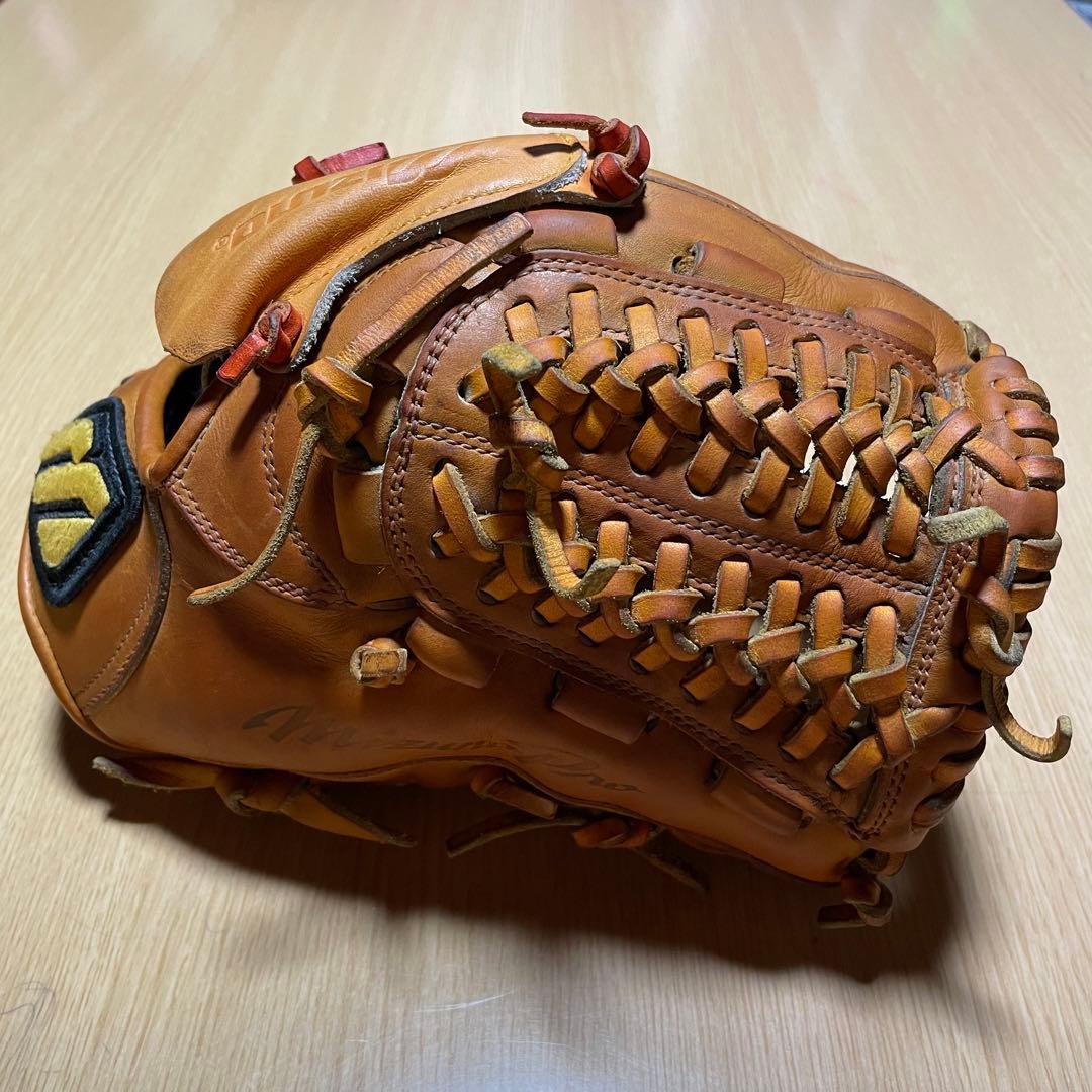 ミズノプロ 硬式 一般 内野手用 W18613 グローブ ビッグM 右投げ