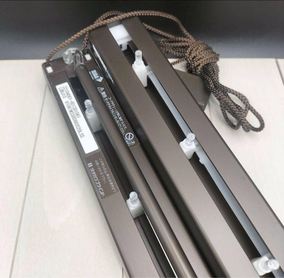 ◆ 展示品◆バーチカルブラインド◆タチカワ◆W3300×H2020mm ◆グレー