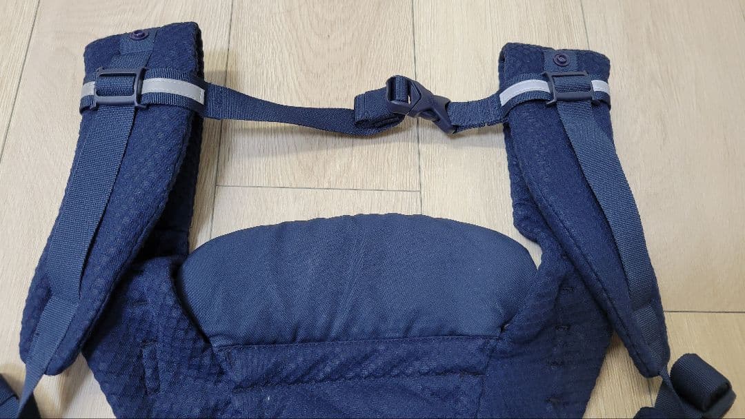 マイスエルゴベビー 抱っこ紐 オムニブリーズ メッシュ ミッドナイトブルー