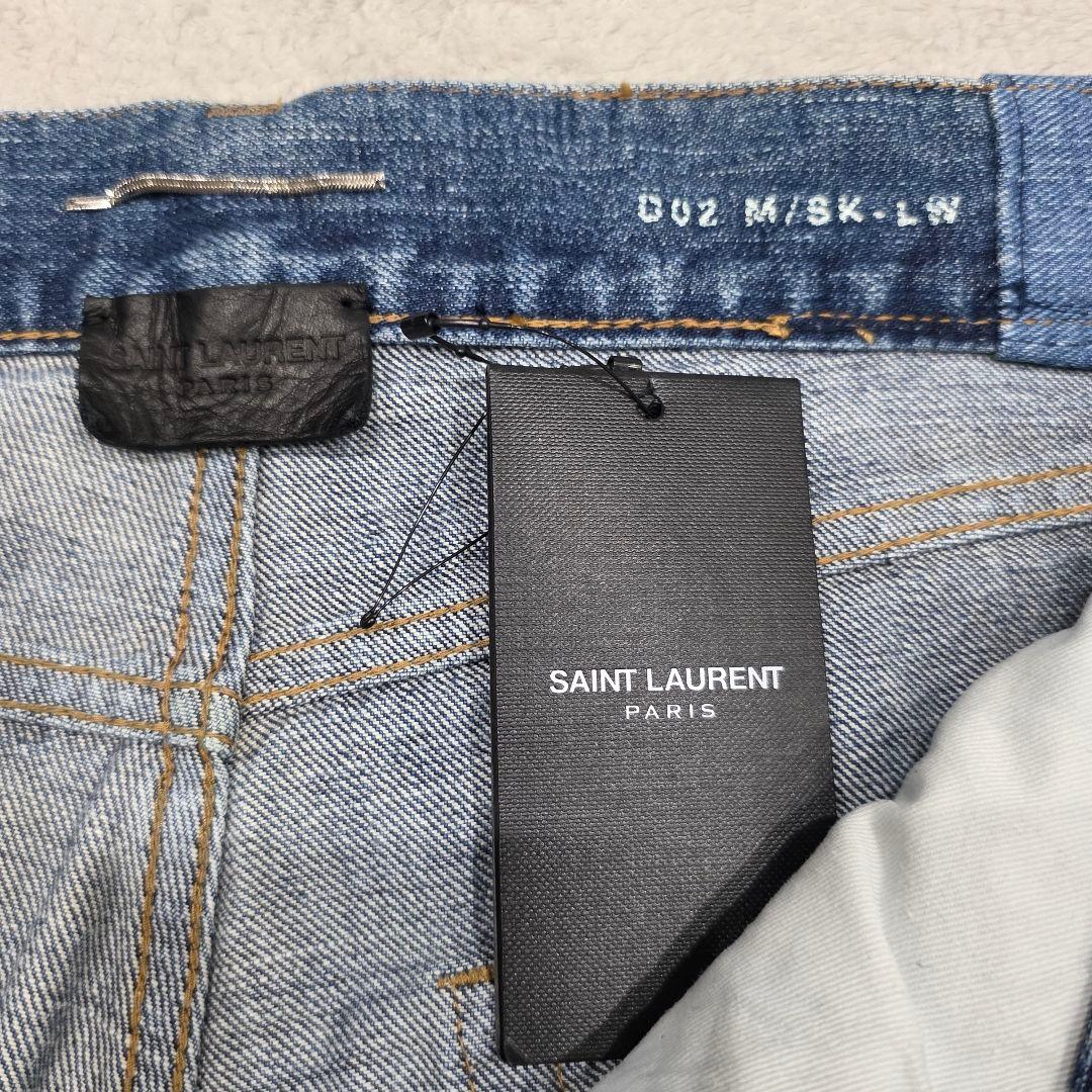 SAINT LAURENT PARIS　サンローランパリ　デニムパンツ　28　膝