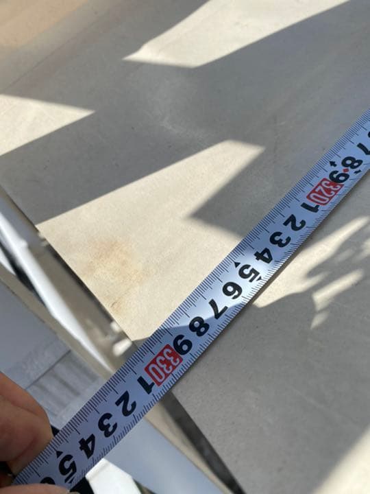 テラス　オーニング　雨よけレールセット