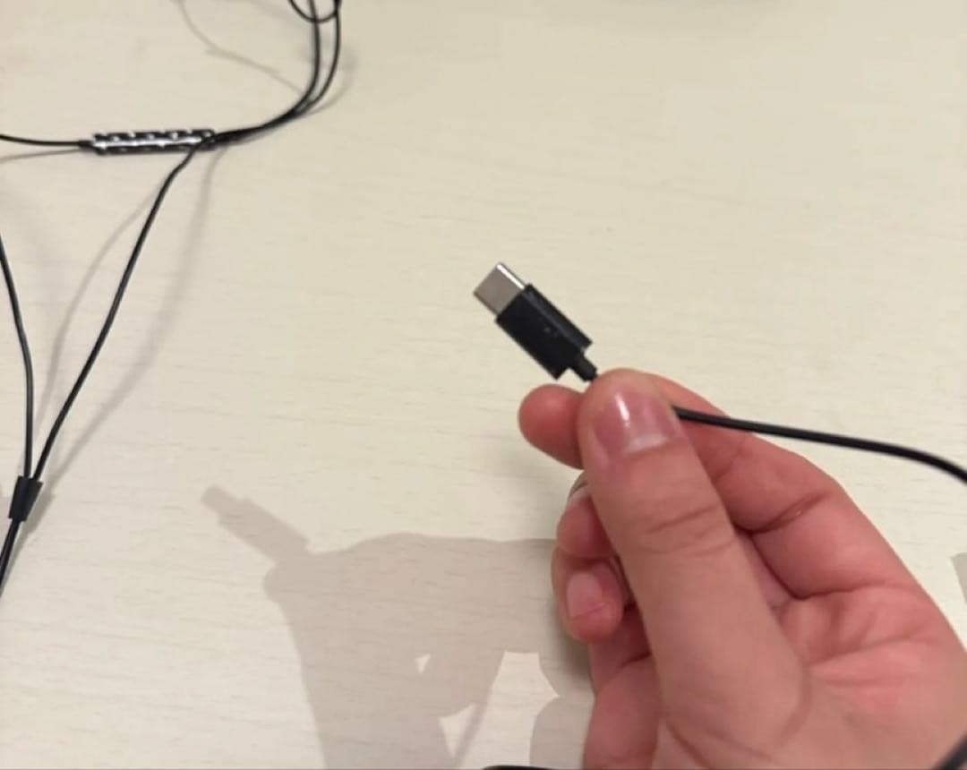 aeae 韓国 限定 有線イヤフォン イヤホン 黒 ブラック