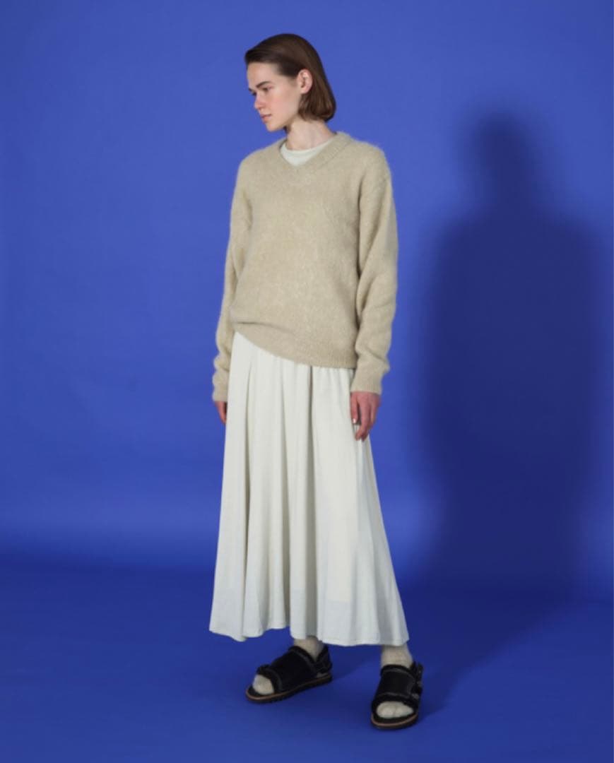 新品試着のみ☆オーラリー　ボアサンダル　レディース