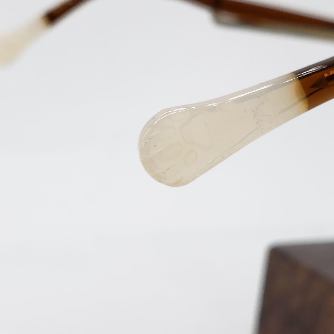 BLANC..監修 Cat's ISSUE 度なしサングラス クリアブラウン