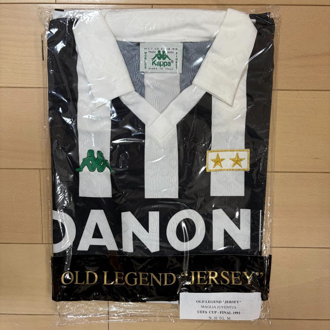 【ユベントス92/93・Mサイズ（新品・未開封）】ユニフォーム・ロベルトバッジョ