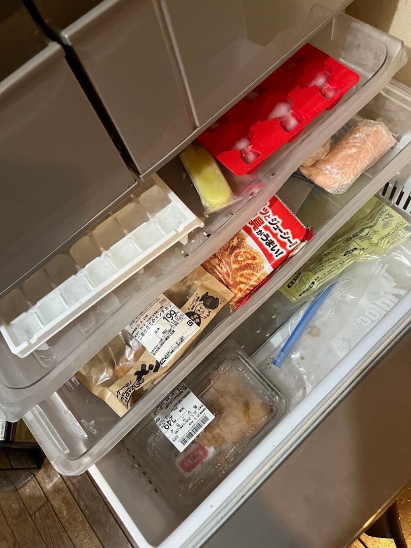 日立 ノンフロン冷蔵庫 R-F480E 475L 送料込。取説あり。